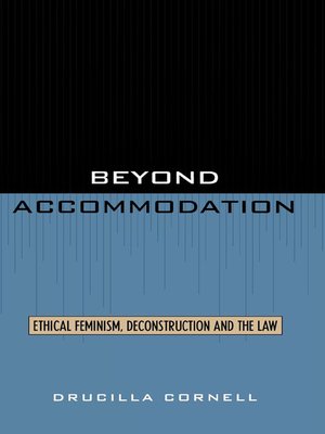 cover image of Beyond Accommodation